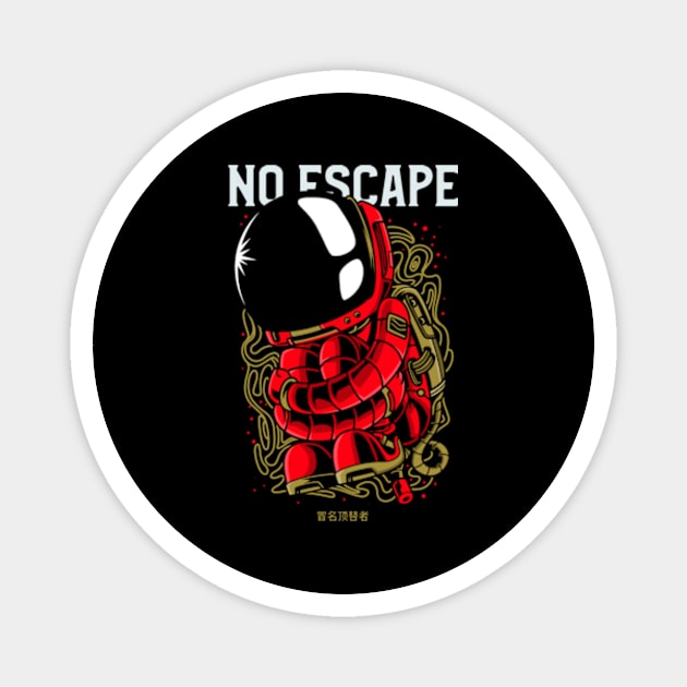 No Escape Imposter Magnet by Evlar